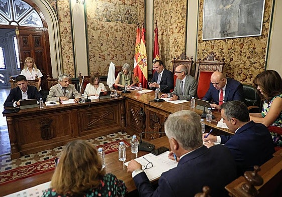 Una imagen del pleno de este miércoles.