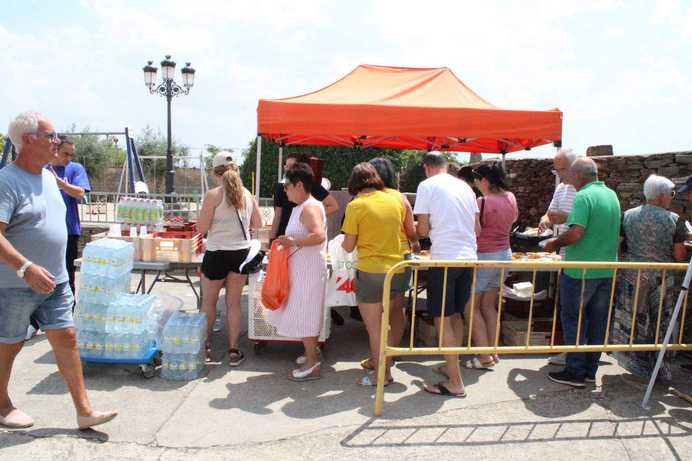 Salvatierra de Tormes disfruta de su comida festiva