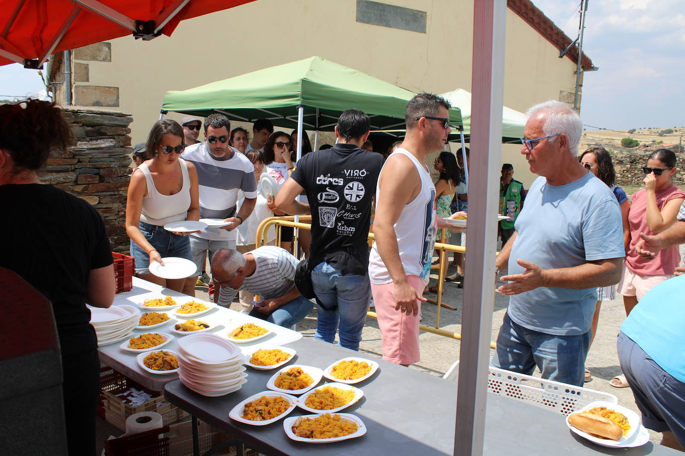 Salvatierra de Tormes disfruta de su comida festiva