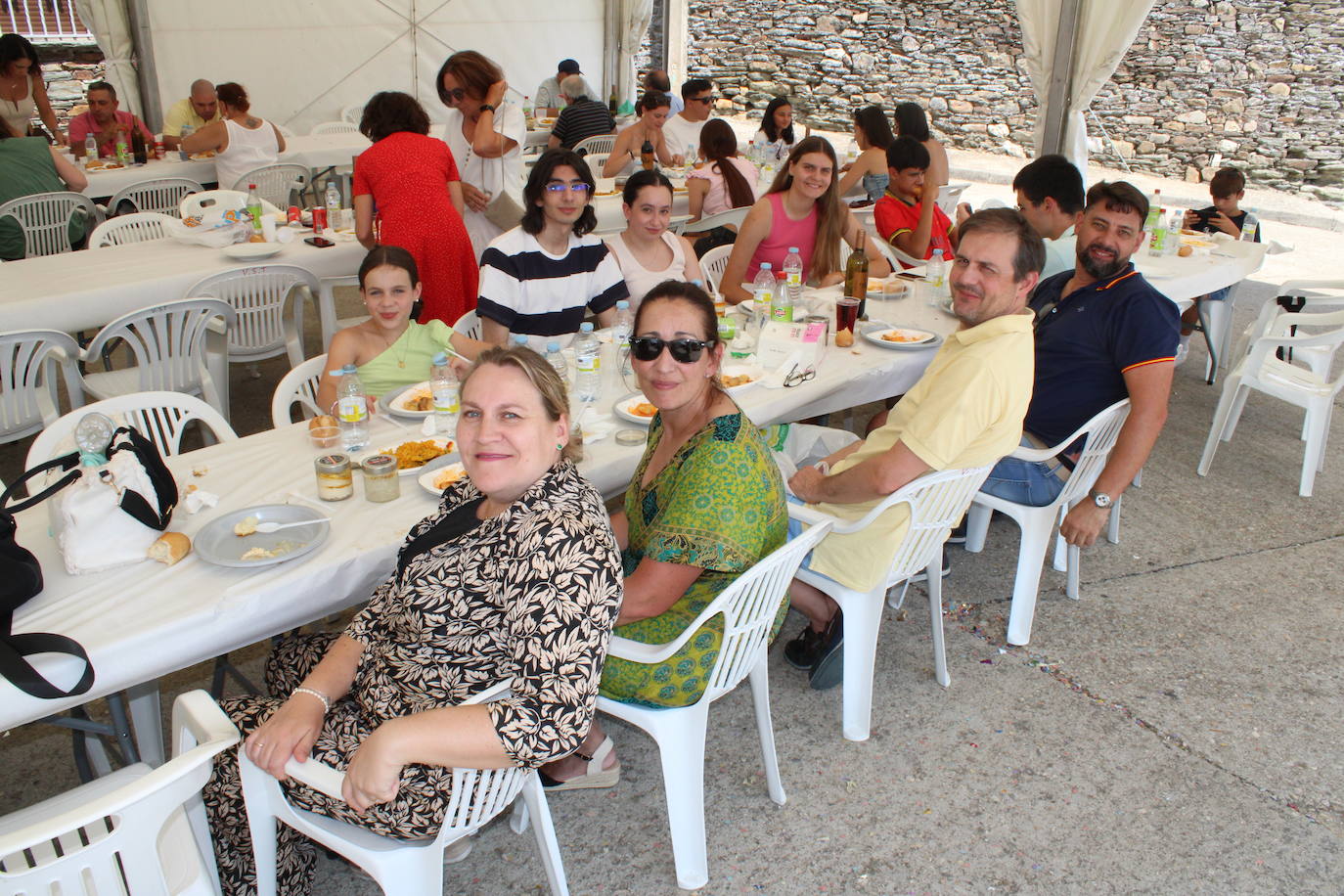 Salvatierra de Tormes disfruta de su comida festiva
