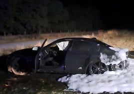 Imagen de uno de los coches afectados.