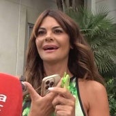 María José Suárez, ante el micrófono de Europa Press.