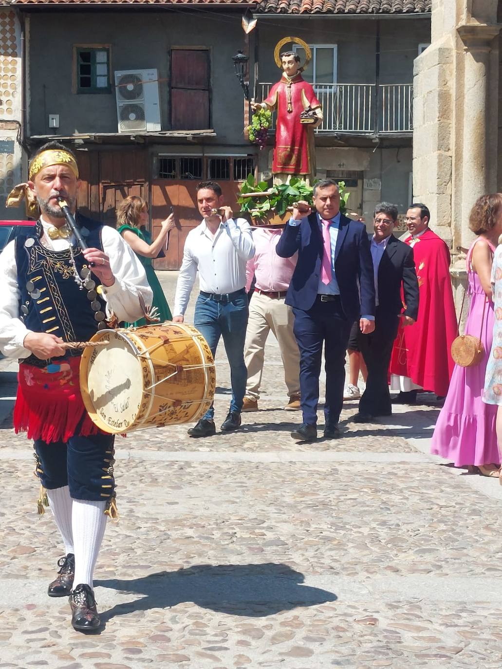 San Esteban de la Sierra honra al santo que le da su nombre