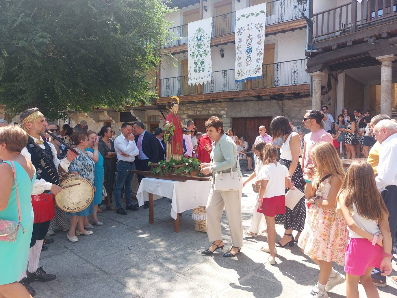 San Esteban de la Sierra honra al santo que le da su nombre