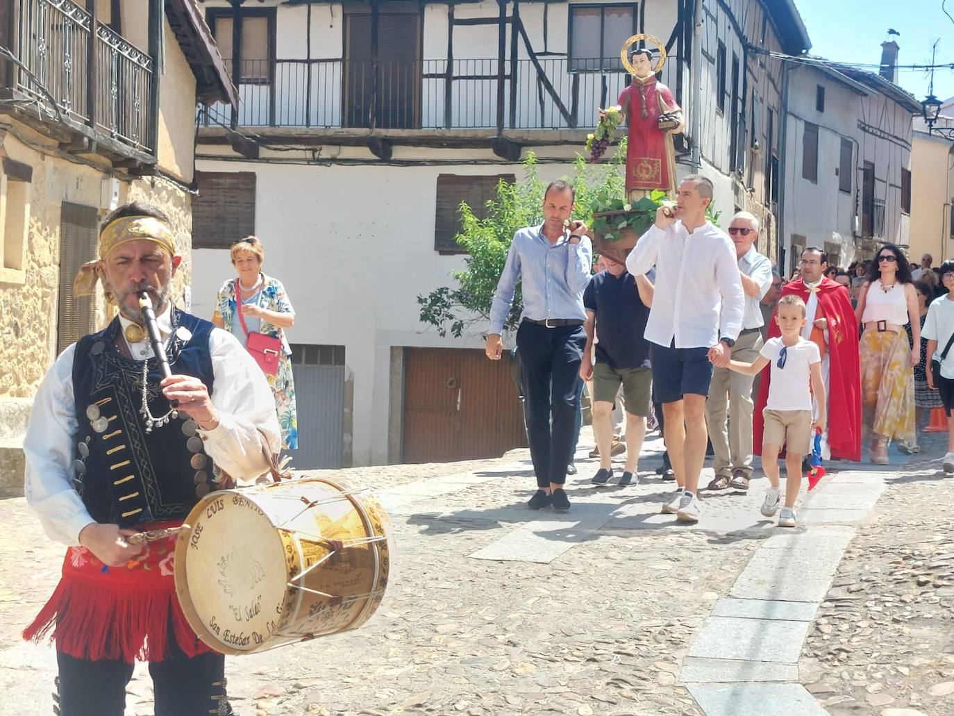 San Esteban de la Sierra honra al santo que le da su nombre