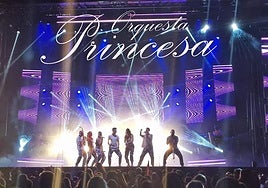 Actuación de la orquesta Princesa.