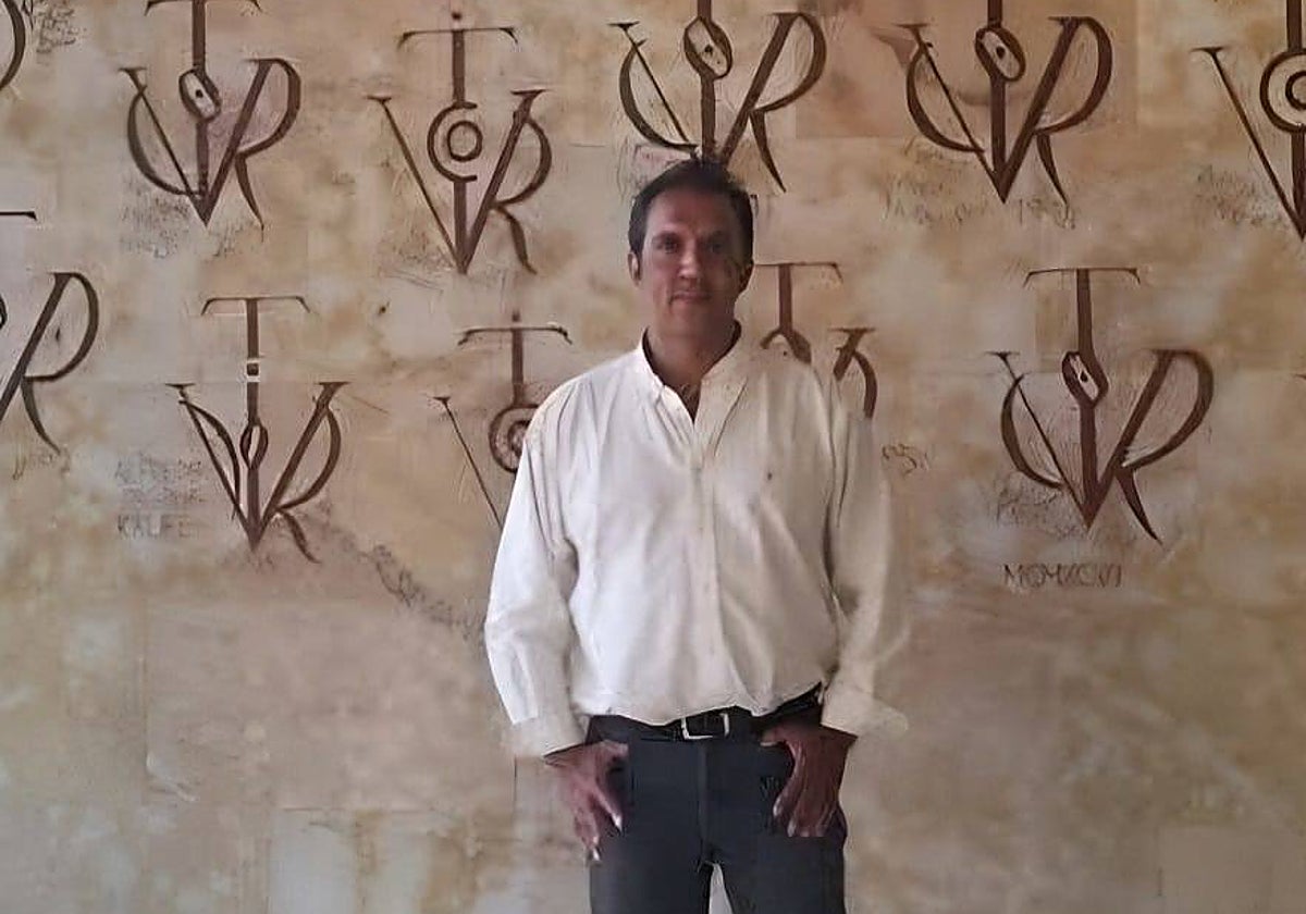 El salmantino Pedro Adolfo Vera, en la Universidad.