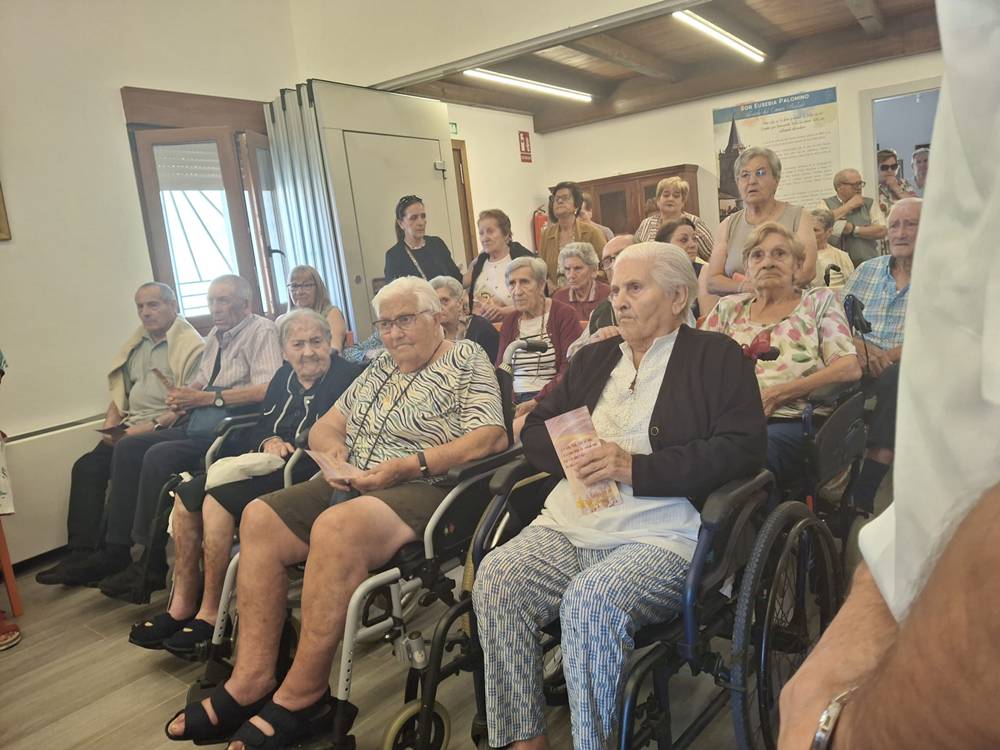 Encuentro en la casita de Sor Eusebia de Cantalpino