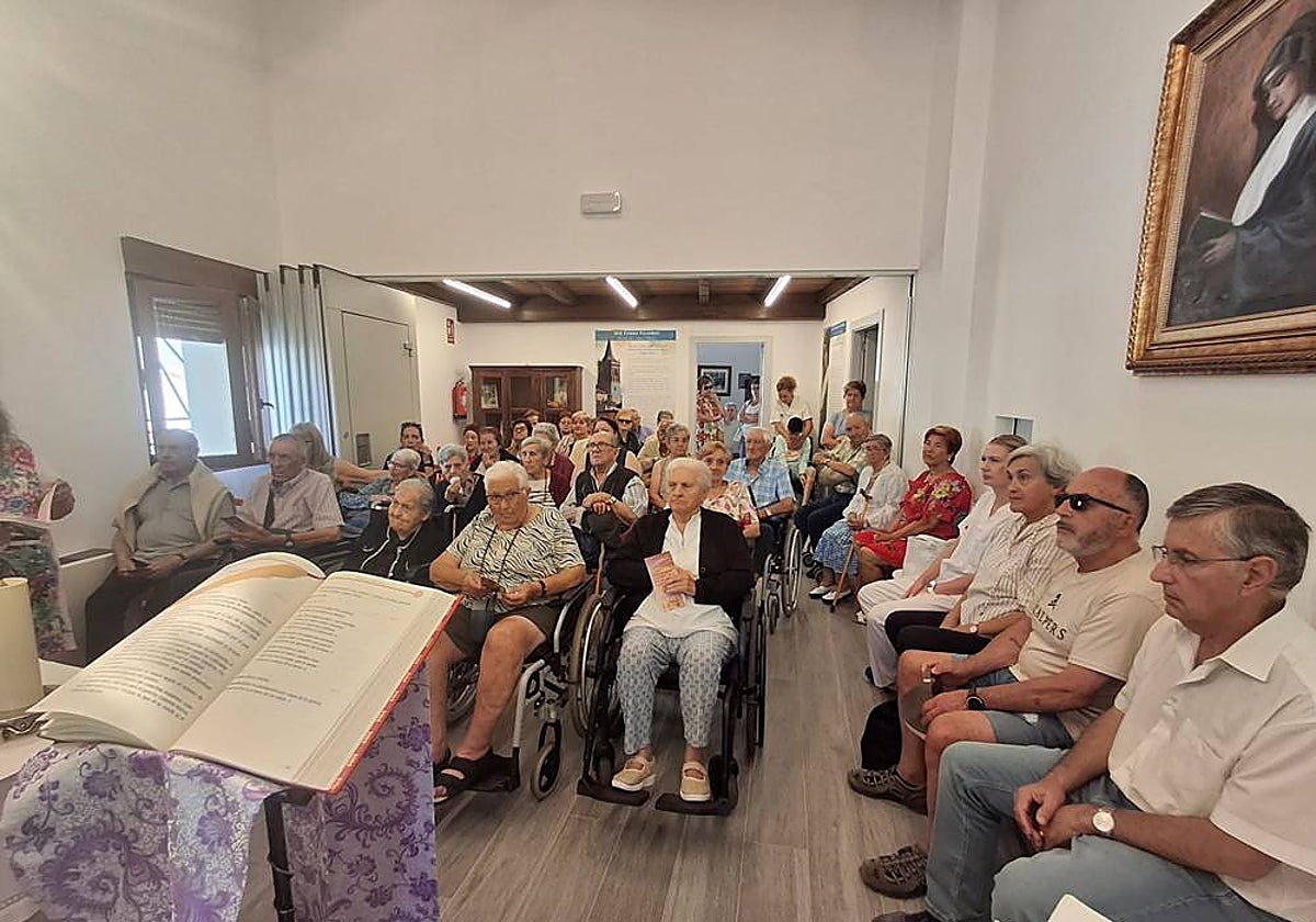 Encuentro en la casita de Sor Eusebia de Cantalpino