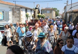 La imagen de Santo Domingo y su reliquia protagonizaron el recorrido procesional.