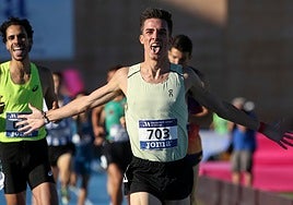Mario García Romo, último medallista salmantino en el Nacional al aire libre.