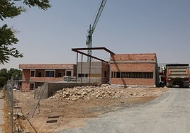 Obras del centro de menores en Puente Ladrillo.