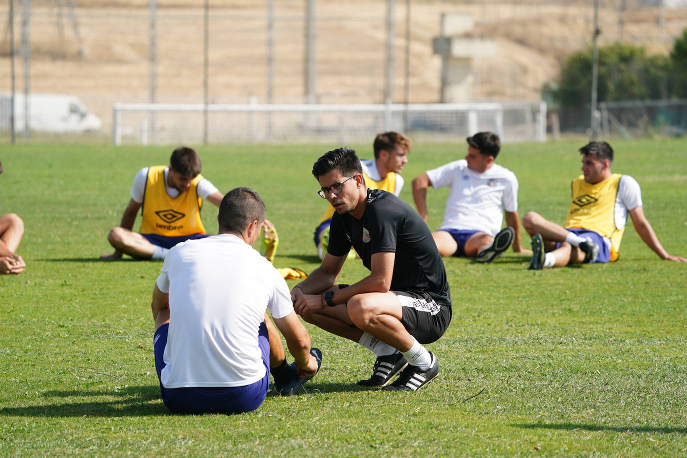 Jorge García y Álvaro Boyero aprietan las tuercas en una semana de dos compromisos para el Salamanca UDS