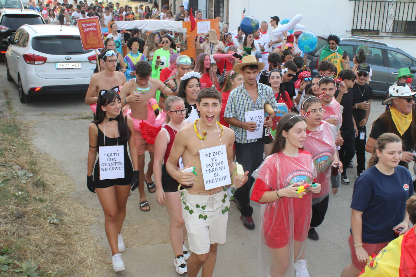 Ganas de diversión en Horcajo de Montemayor