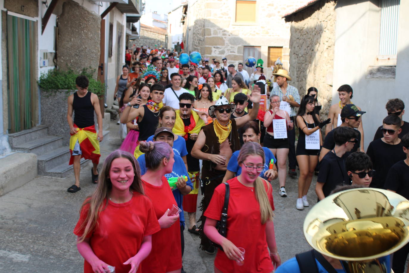 Ganas de diversión en Horcajo de Montemayor