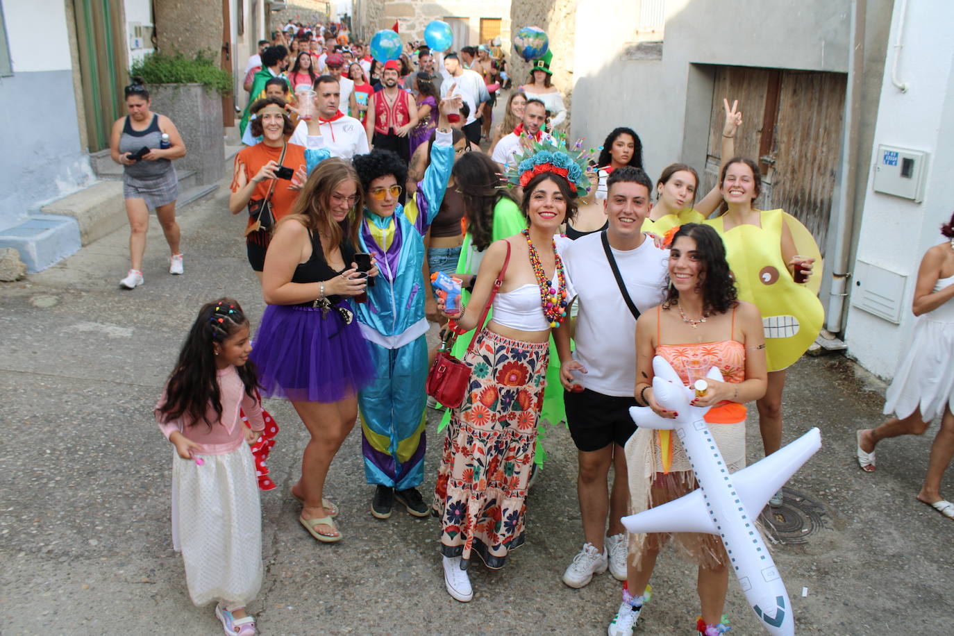 Ganas de diversión en Horcajo de Montemayor