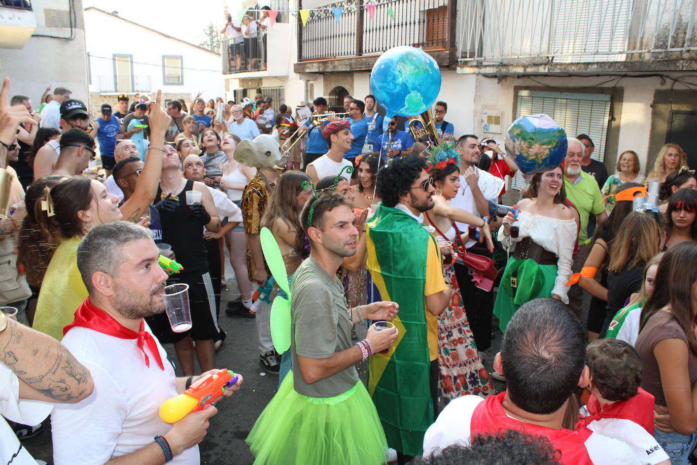 Ganas de diversión en Horcajo de Montemayor
