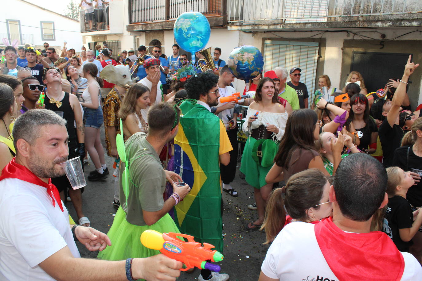 Ganas de diversión en Horcajo de Montemayor