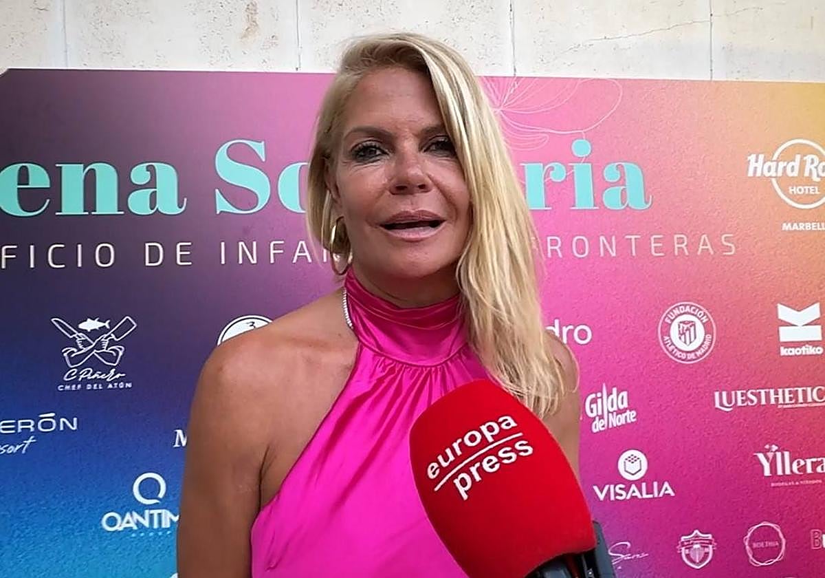 Makoke, ante el micrófono de Europa Press.