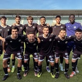 Los once elegidos por Jorge García para iniciar el encuentro amistosos ante el Palencia CF.