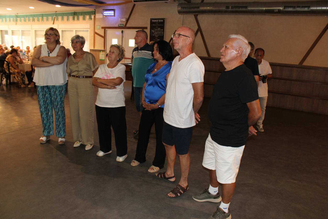 Los mayores de Puente del Congosto disfrutan de un animado día de fiesta