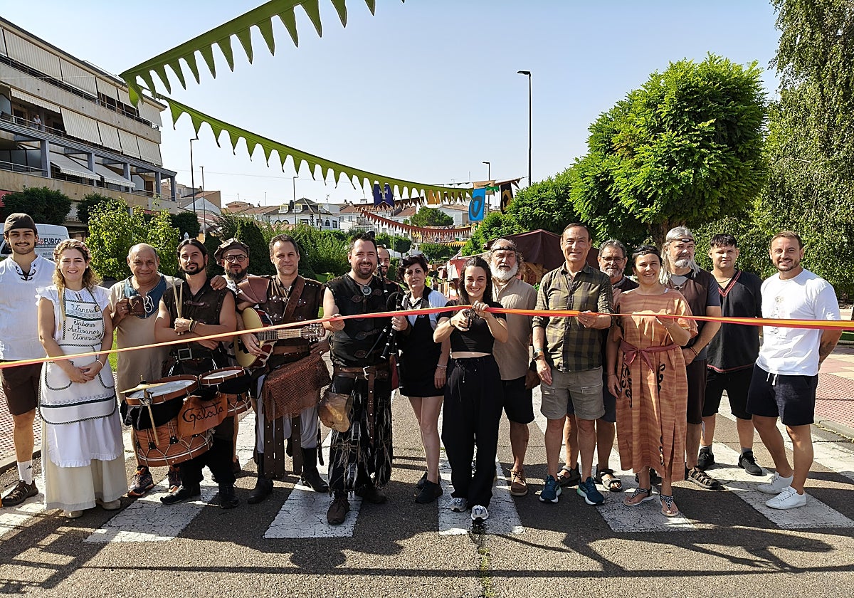 Momento de la inauguración.