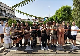 Momento de la inauguración.