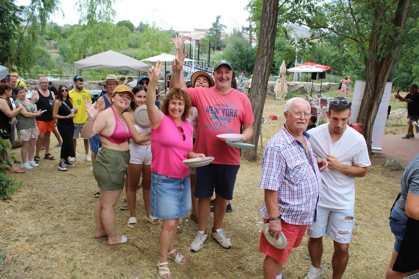 Sabrosa paella junto a las aguas del Tormes