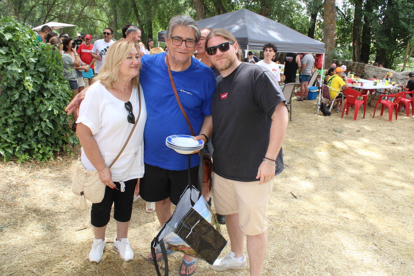 Sabrosa paella junto a las aguas del Tormes