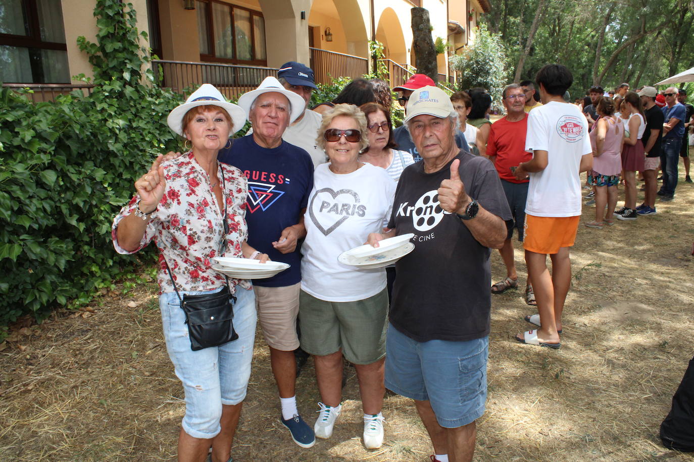 Sabrosa paella junto a las aguas del Tormes