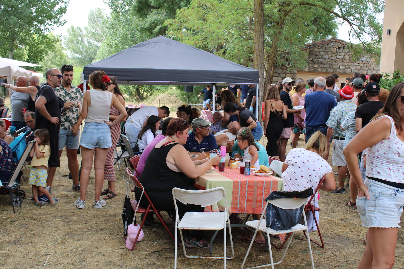 Sabrosa paella junto a las aguas del Tormes