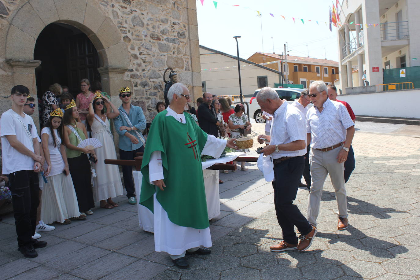 San Benito marca el cénit de las fiestas en Saelices el Chico