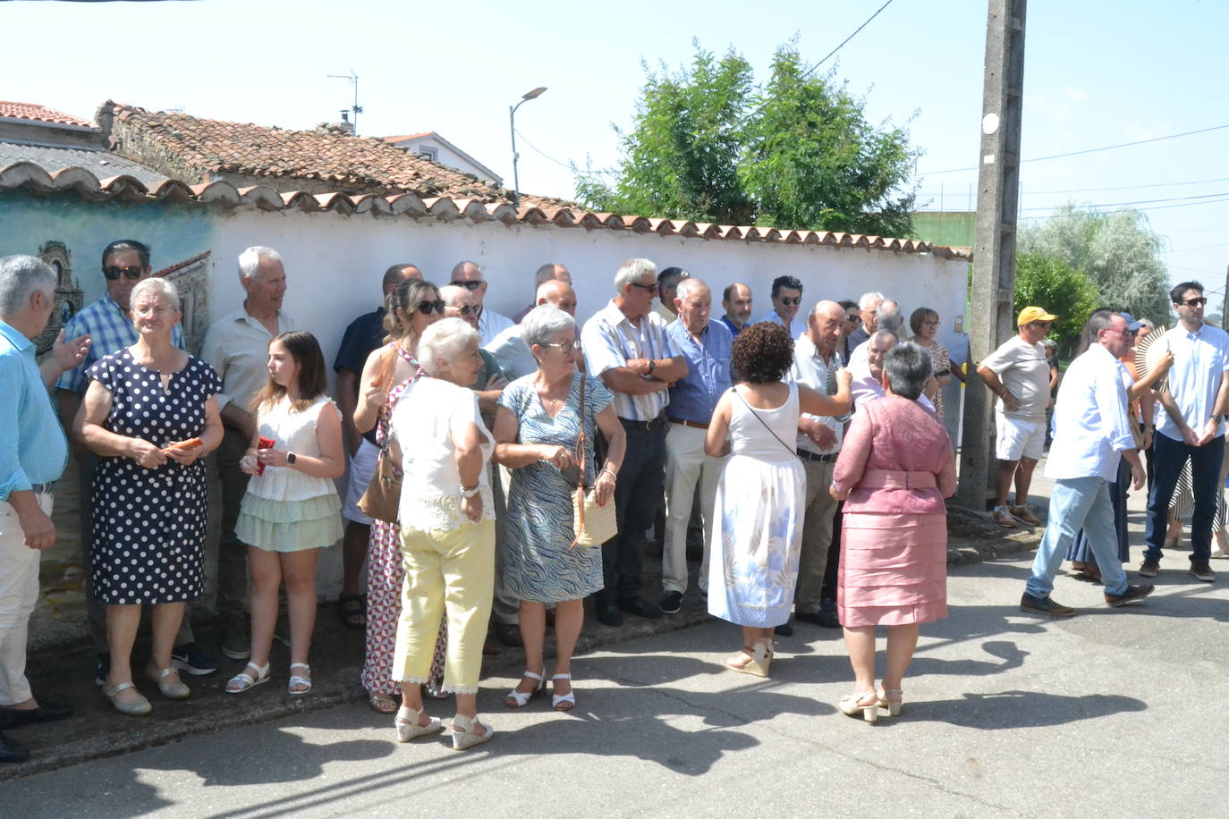 San Lorenzo preside el día grande de La Zarza de Pumareda