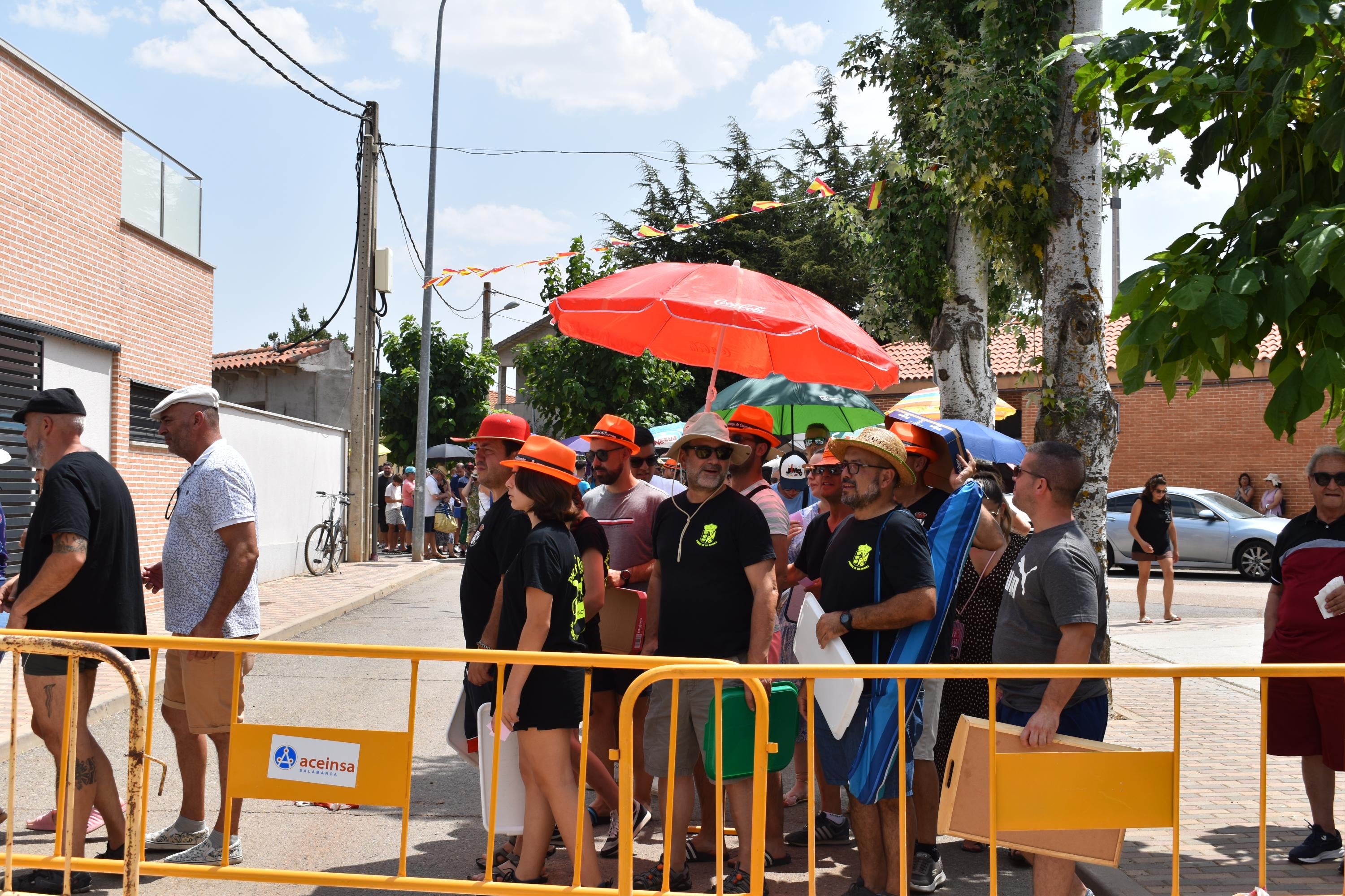 Cierre de fiestas con sabor solidario en Doñinos de Salamanca