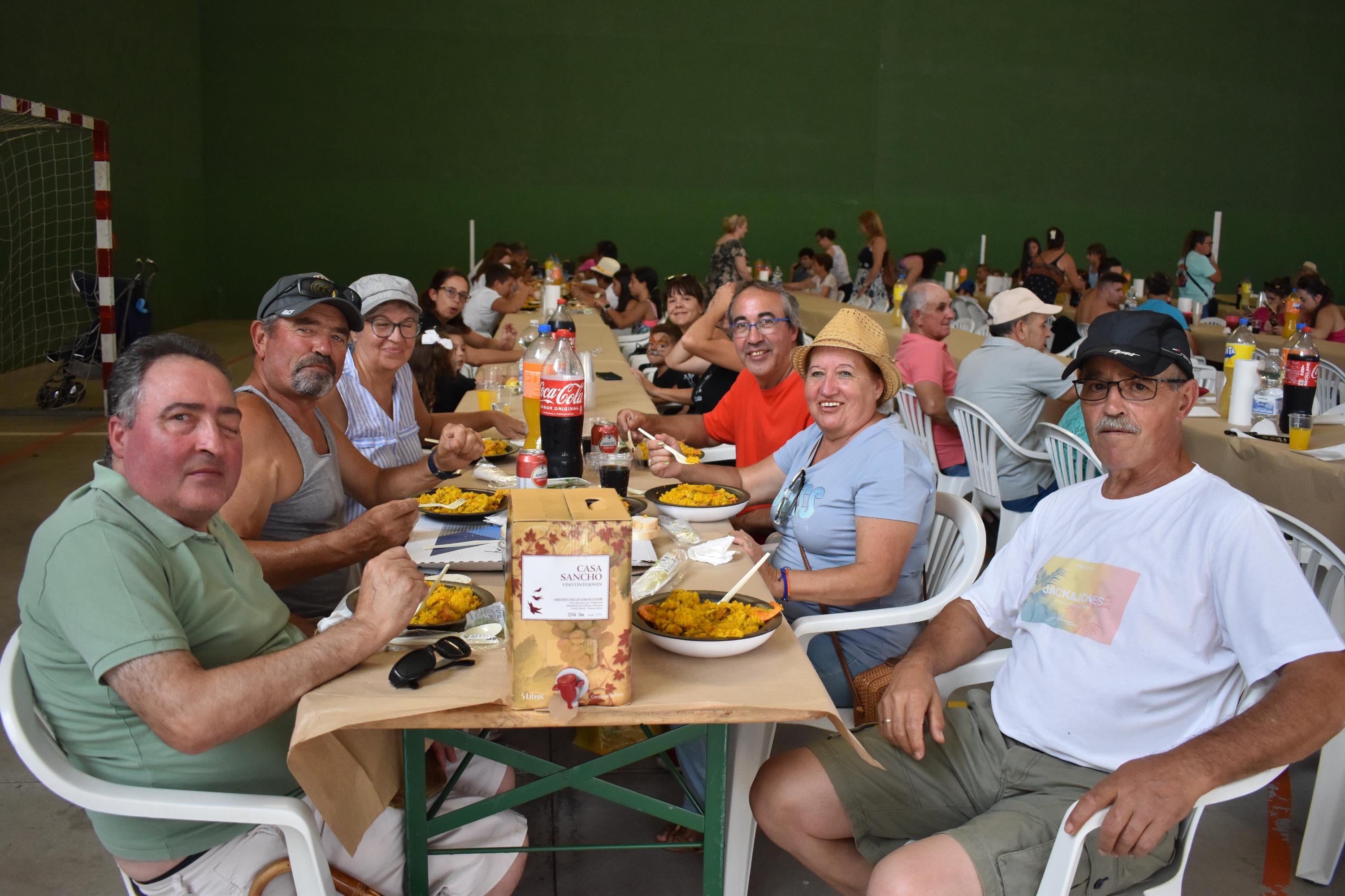 Cierre de fiestas con sabor solidario en Doñinos de Salamanca