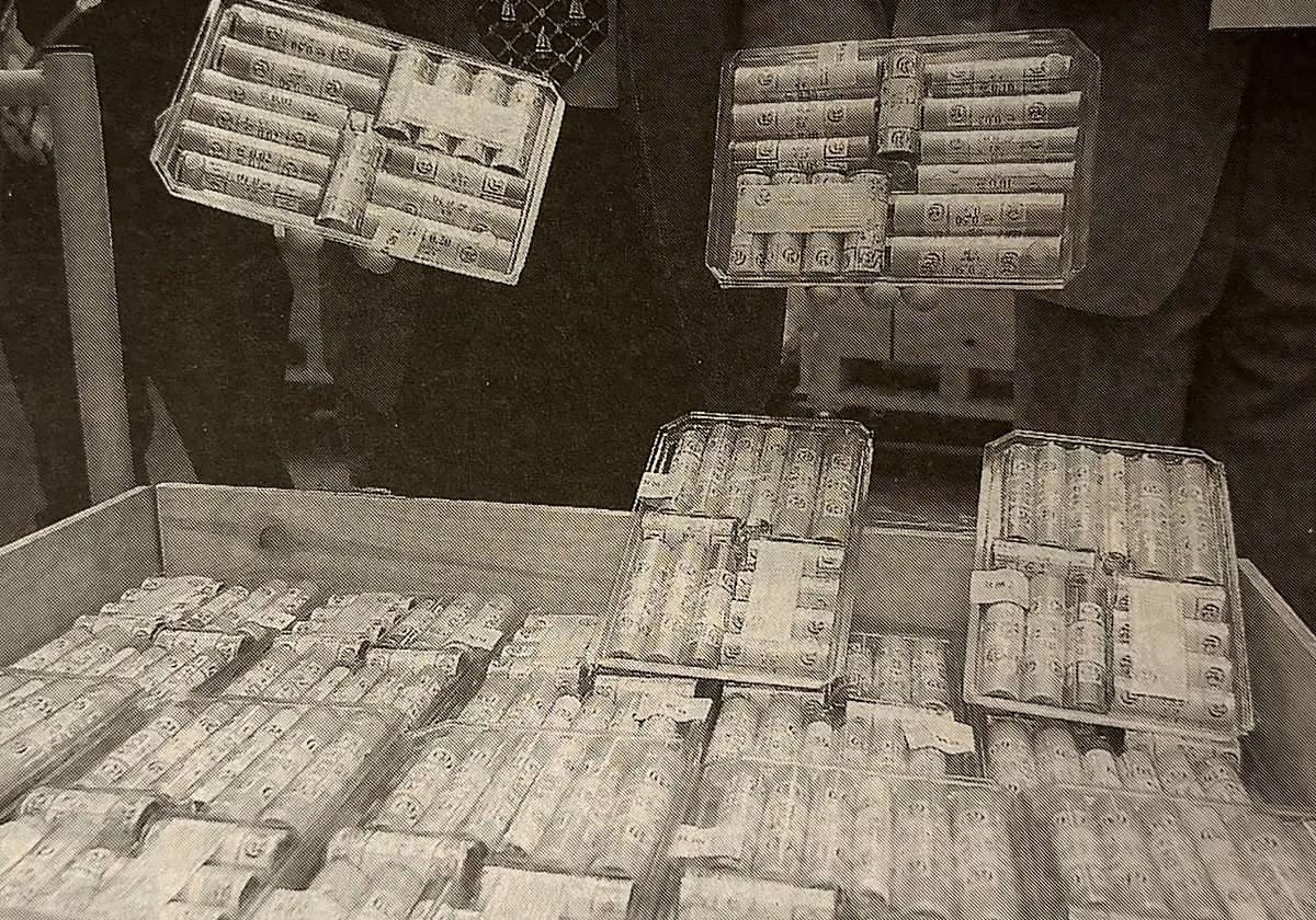 Las nuevas modelos del euro que llegaron a Salamanca en 2001.