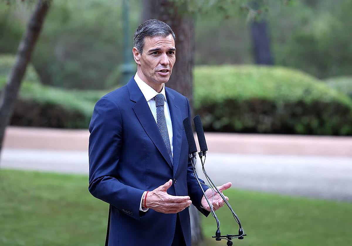 El presidente del Gobierno, Pedro Sánchez.