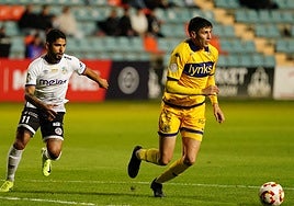 Álvaro Santiago, nuevo refuerzo de Unionistas, jugando el pasado curso en el Helmántico.