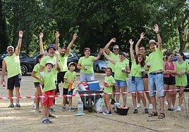 Las ganas de diversión fueron la nota dominante durante la jornada.