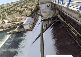 Embalse de Santa Teresa de Salamanca.