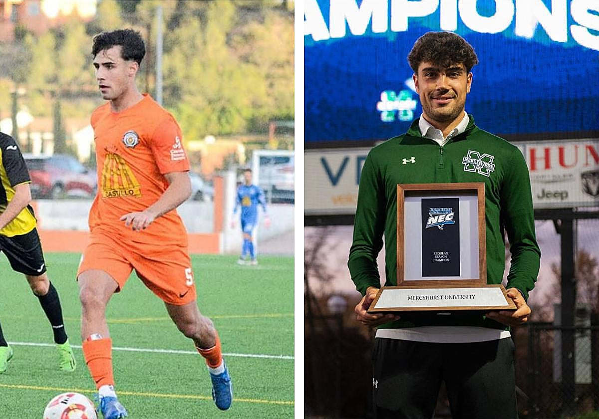 Marcos Báez y Sergio Sánchez, en su aventura en Estados Unidos.