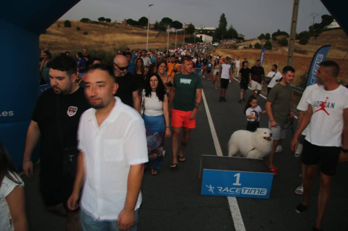 Emoción sobre ruedas y sin motor en la antesala del estreno de las fiestas de San Roque