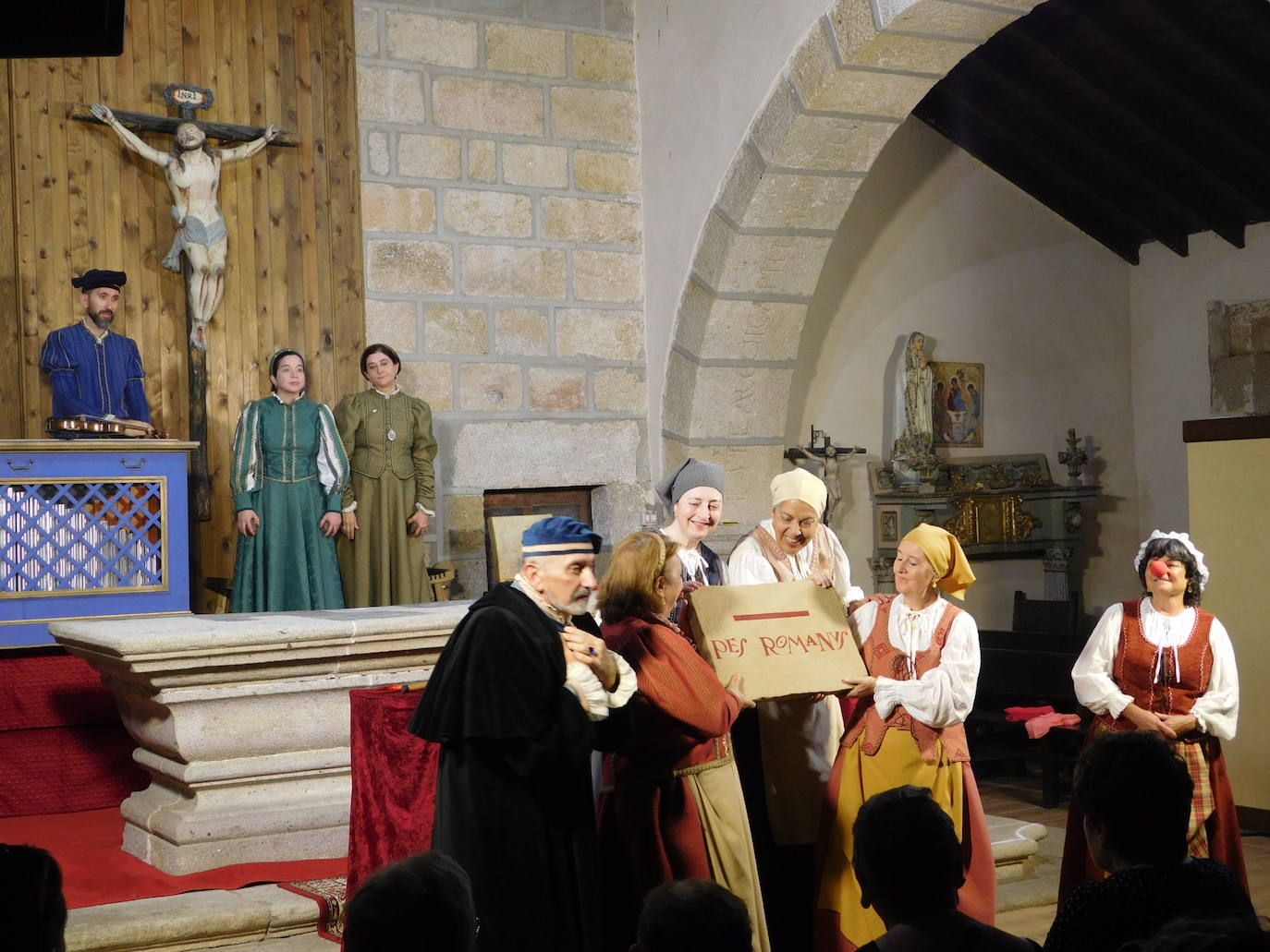 Teatro en estado puro en Cabeza de Framontanos con &#039;Buscando a Nebrija&#039;