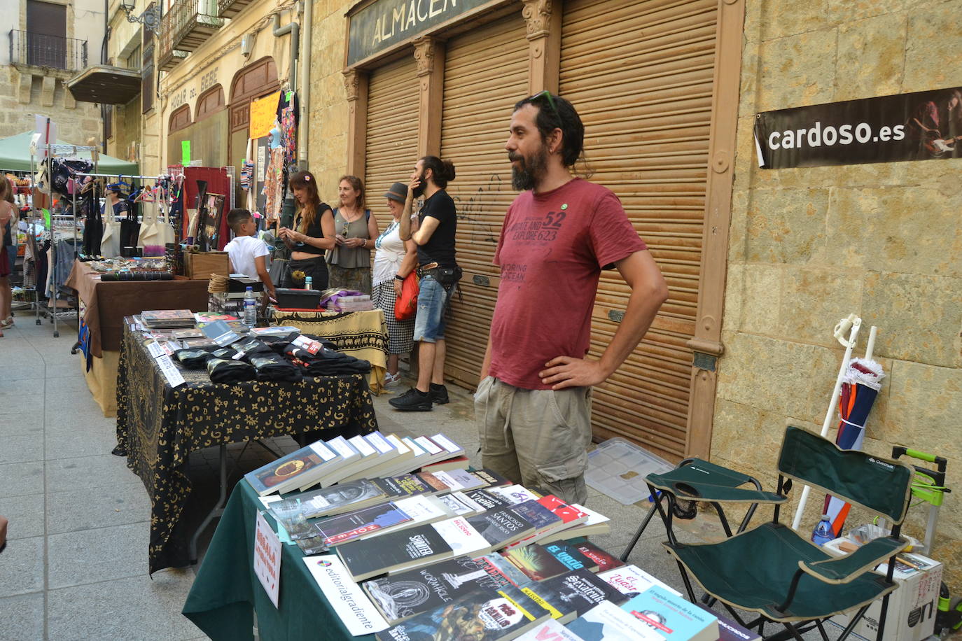 El comercio local abarrota las calles de Miróbriga
