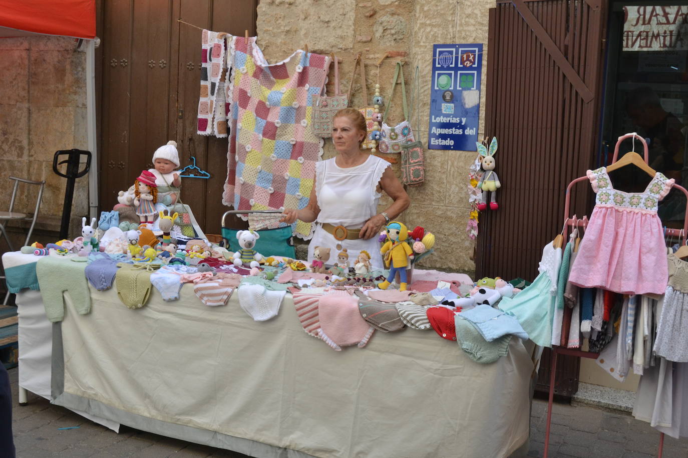 El comercio local abarrota las calles de Miróbriga