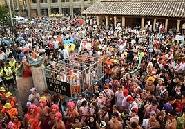 Imagen de un acto de las fiestas de Carbajosa del año pasado.