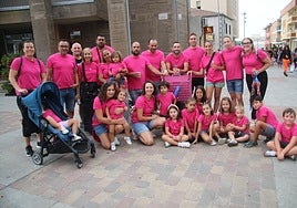 “La panda del churro”, una de las agrupaciones más numerosas en el pasacalles musical