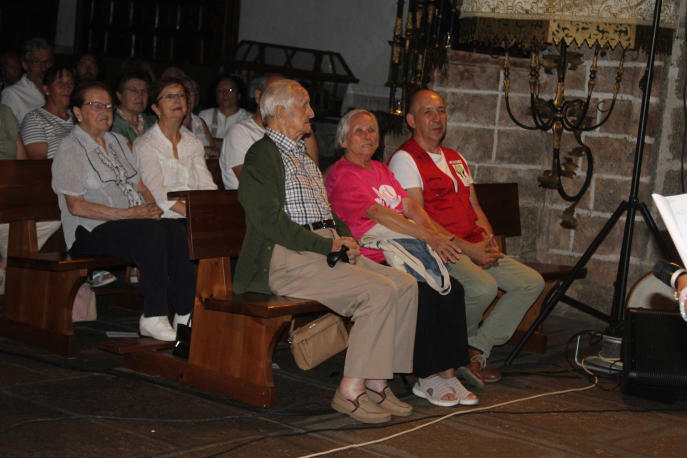 Noche de solidaridad en Puente del Congosto