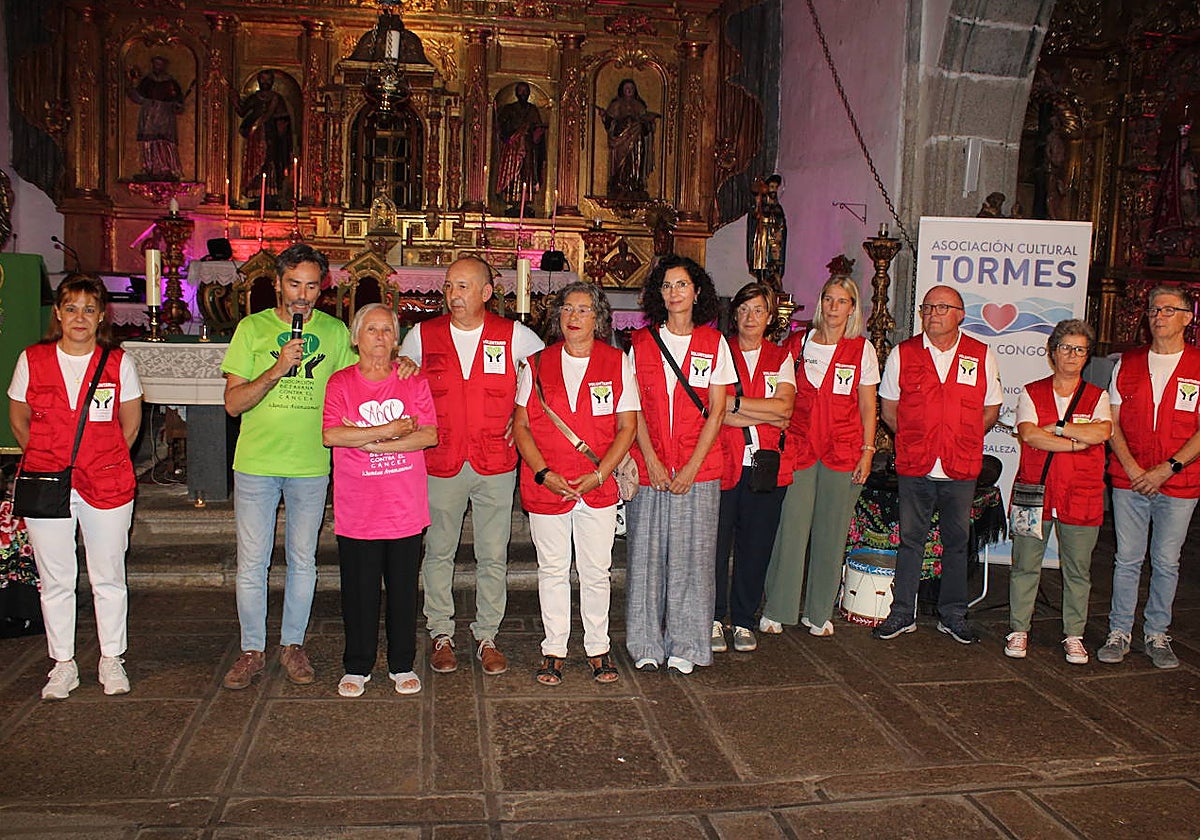 Noche de solidaridad en Puente del Congosto
