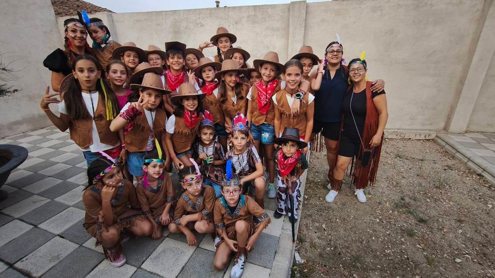 Las peñas activan la fiesta en Cantalpino